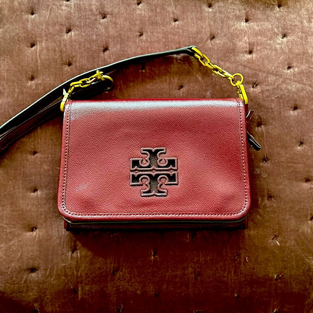 Tory Burch Crossbody-Burgundy/wine